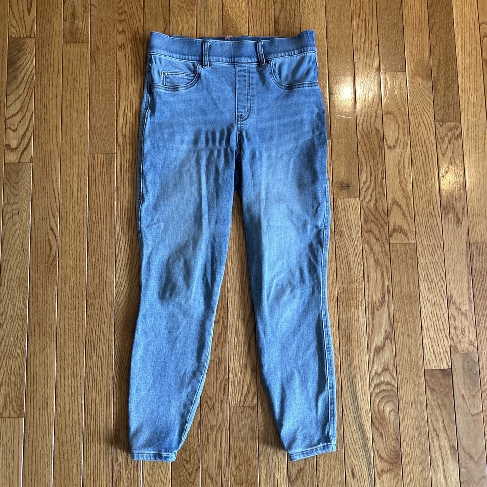Spanx Jeans Womens Light 28x25 Blue Ankle Skinny Jeggings Stretch‎ Denim Pants